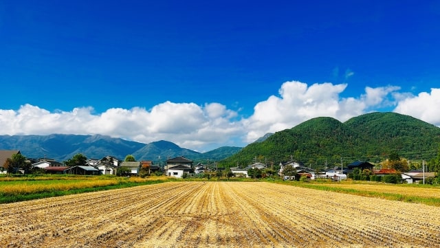 田舎の風景イメージ